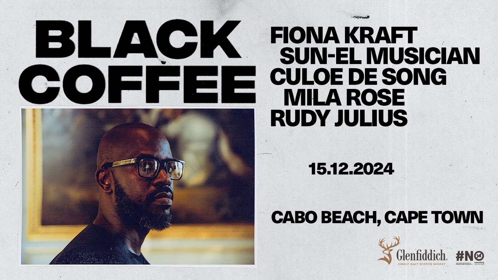 Glenfiddich & Black Coffee Take Over at Cabo Beach