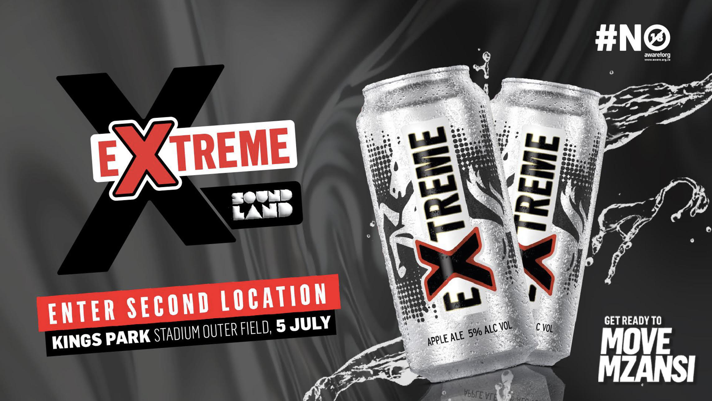 Extreme takes centre stage as the official sponsor of the SoundLand DurbanJuly Afterparty