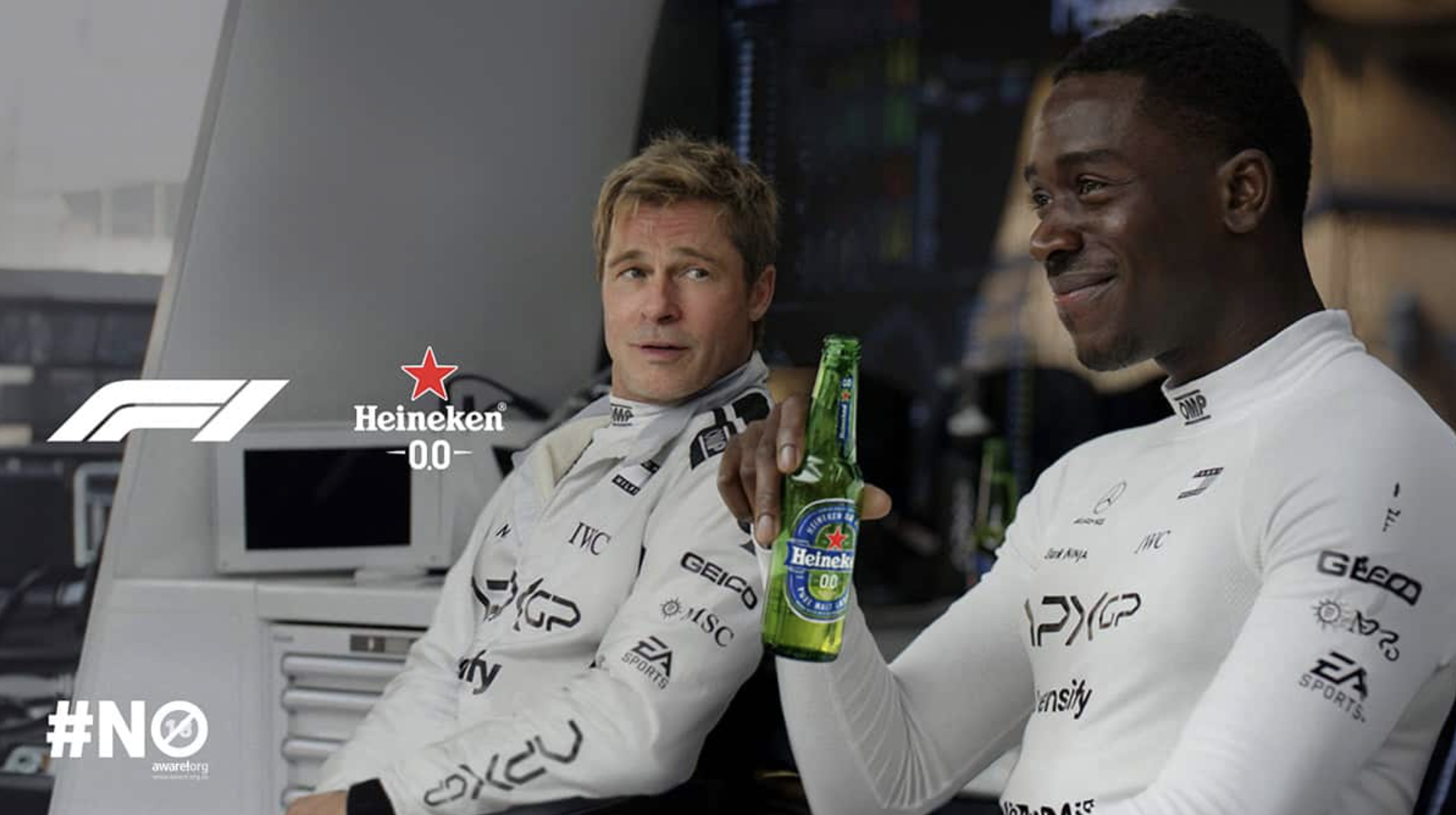 Heineken® 0.0 Takes Pole Position At The F1® Movie Premiere